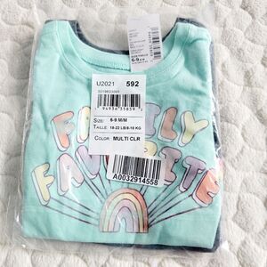 NEW bundle of The Childrens Place tees family 6-9 months 6 9 tee shirts